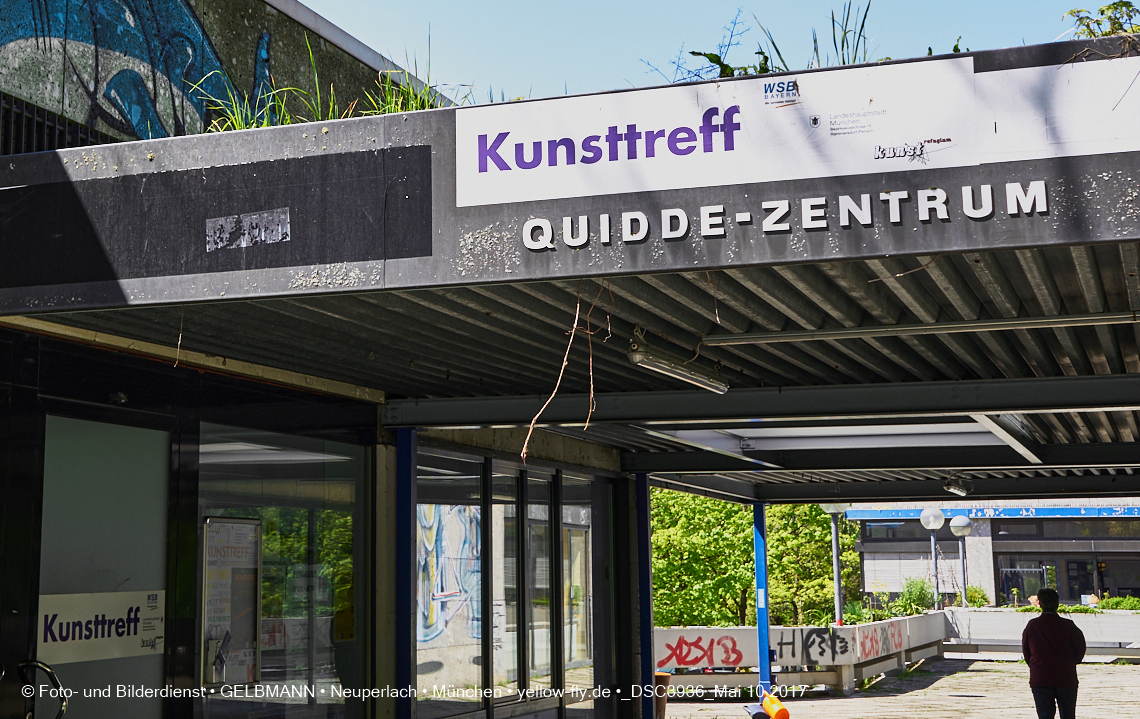 21.03.2017 - Abrissbaustelle Quiddezentrum in Neuperlach